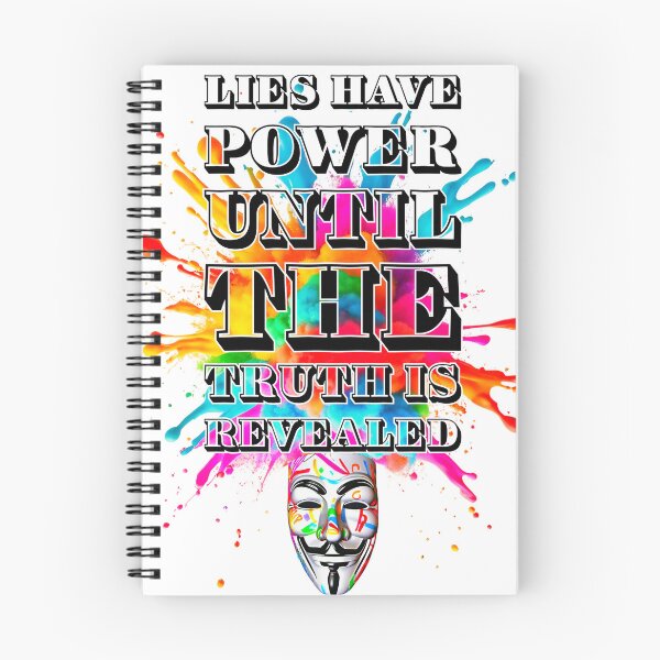 Item preview, Protest slogans. Anonymous. Lies have power. designed and sold by Drone-tees.
