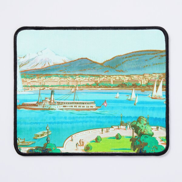 Item preview, Vintage poster of Geneva 1926 Joseph de la Nézière designed and sold by mesreveries.