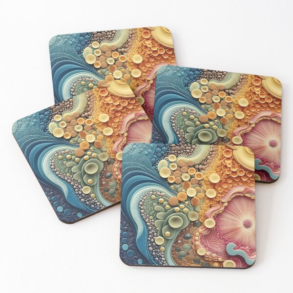 Item preview, Vibrant Abstract Kaleidoscope: Wearable Art for Every Space  designed and sold by nadeem4design.