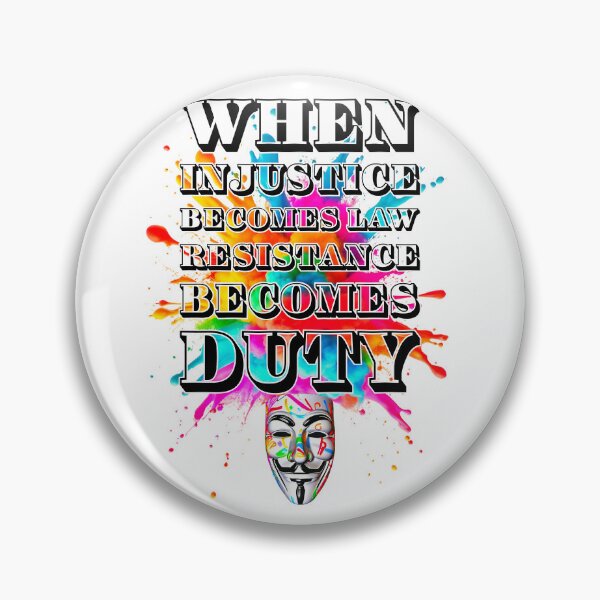 Item preview, Protest slogans. Anonymous. Injustice. designed and sold by Drone-tees.