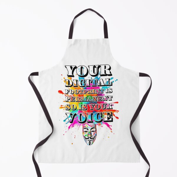 Item preview, Protest slogans. Anonymous. Your voice is permanent. designed and sold by Drone-tees.