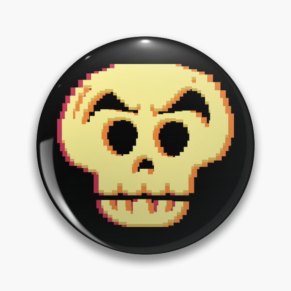 Item preview, 8-bit Skull Vibes V1 designed and sold by Geek-O-MNL.
