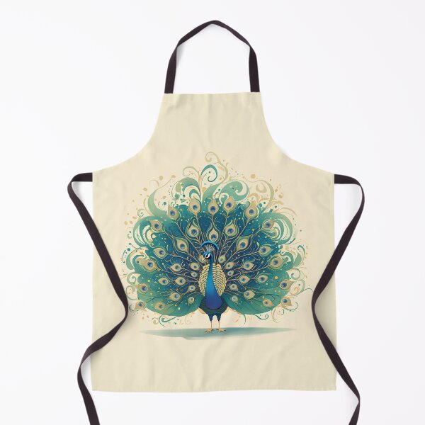 Item preview, Majestic Peacock – Elegant and Artistic Feather Design designed and sold by Windy-market.