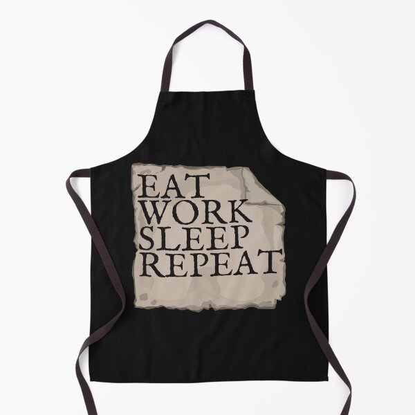 Item preview, ?? "Eat, Work, Sleep, Repeat – The Ultimate Hustler’s Routine" designed and sold by LovelY PrintS.
