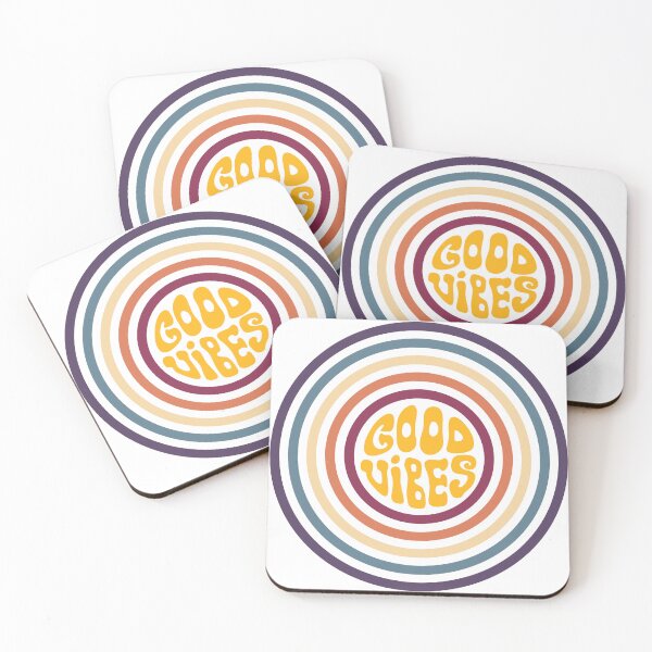 Item preview, Good Vibes Retro Design designed and sold by A2B Style.