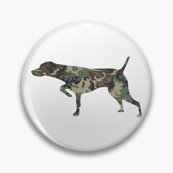 Item preview, Pointer Hunting Bird Dog Silhouette U.S. M81 Woodland Camo designed and sold by BikeVoucherJr.