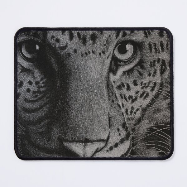 Item preview, Closeup Portrait of a Leopard Looking Straight Ahead designed and sold by blindphotog.