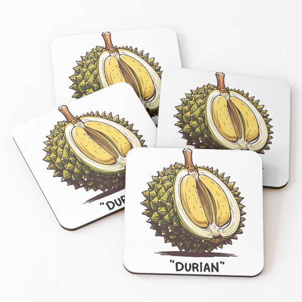 Item preview, A unique design with graphic elements featuring durian, a fruit from Thailand, showcasing its distinct taste that some people love and others don't. Would you dare to try a piece? designed and sold by postprocess.