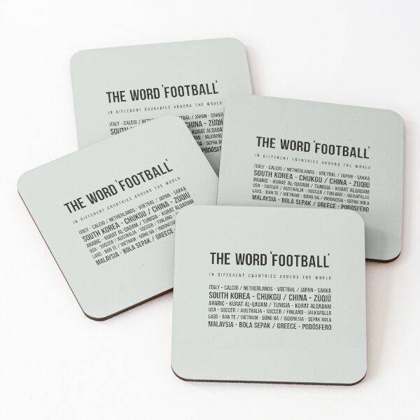 Item preview, The Word "Football" in Different Countries designed and sold by Vanich-Panich.