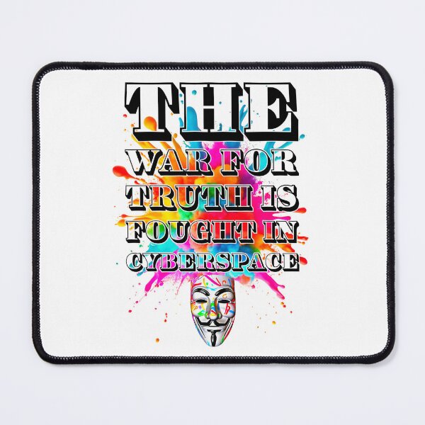 Item preview, Protest slogans. Anonymous. The war for truth. designed and sold by Drone-tees.