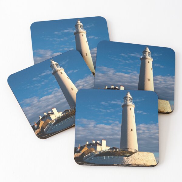 Item preview, St Mary's Lighthouse in Winter Sunshine designed and sold by Violaman.