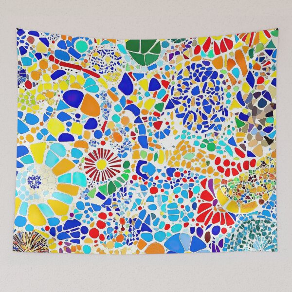 Aperçu de l'œuvre Gaudi inspire Barcelone créée et vendue par ArtHouseNiklas.