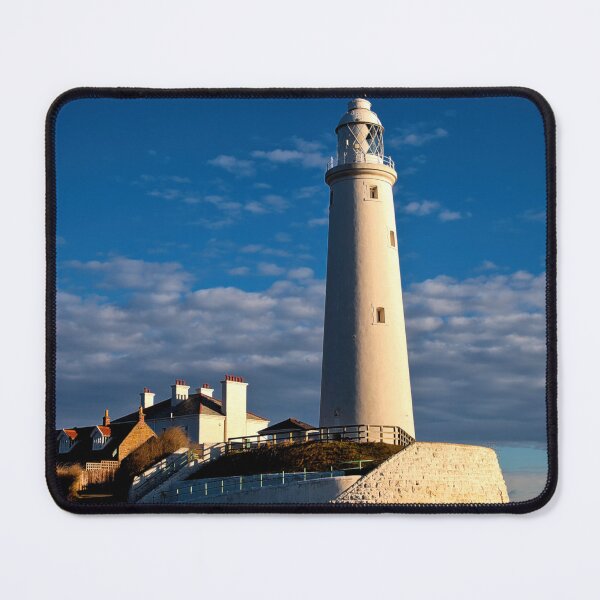 Item preview, St Mary's Lighthouse in Winter Sunshine designed and sold by Violaman.
