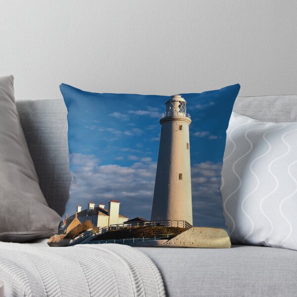 Item preview, St Mary's Lighthouse in Winter Sunshine designed and sold by Violaman.