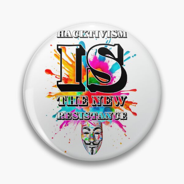 Item preview, Protest slogans. Anonymous. Hacktivism is the new resistance. designed and sold by Drone-tees.