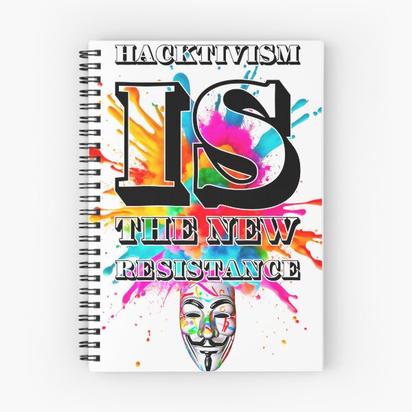Item preview, Protest slogans. Anonymous. Hacktivism is the new resistance. designed and sold by Drone-tees.