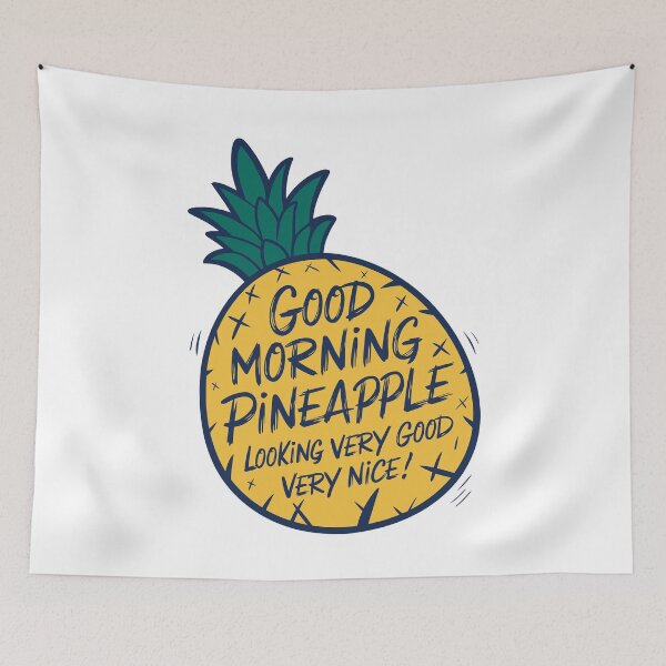 Item preview, Good Morning Pineapple designed and sold by Angry Swan Designs.