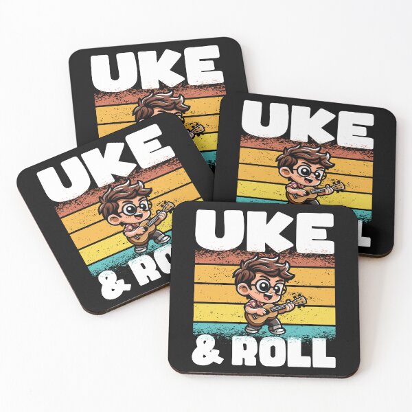 Item preview, UKE AND ROLL - UKULELE GIFT designed and sold by KEF Custom.