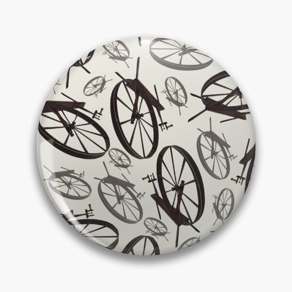 Item preview, Spinning Wheels Tossed Halfdrop Warm Grey edeae0 designed and sold by Art in My Loft.
