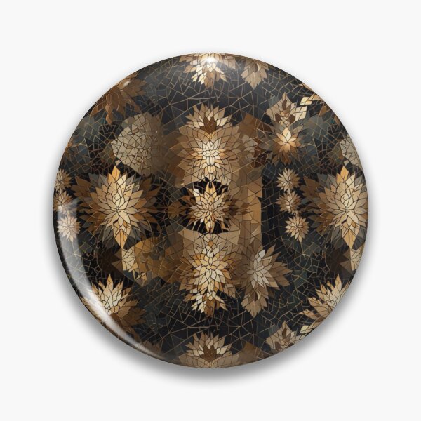 Item preview, Golden Mosaic Graphic Pattern designed and sold by Glam-OOTD.