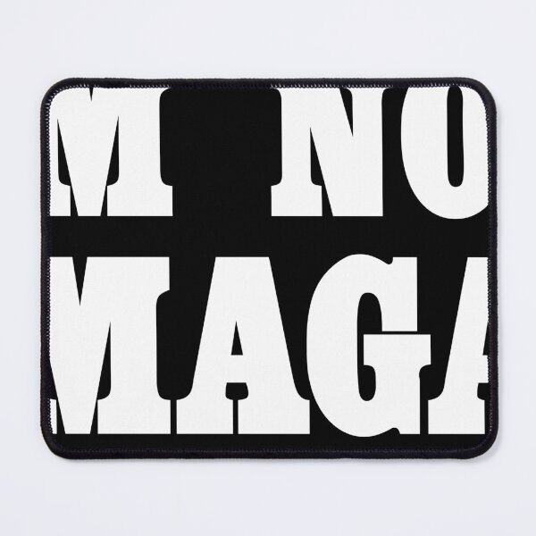 Item preview, I'm Not Maga White designed and sold by SnarkoClothes.