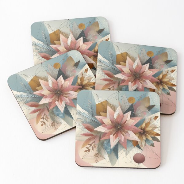 Item preview, Modern Floral Blush Abstract Flowers  designed and sold by GraphicsClub.