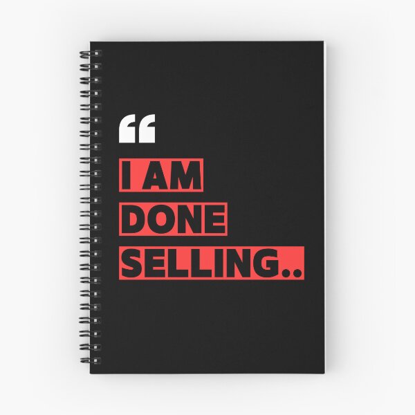 Item preview, I'm done selling... designed and sold by cookingmachine.