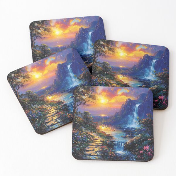 Item preview, Sunrise Falls designed and sold by Dawn van Doorn.