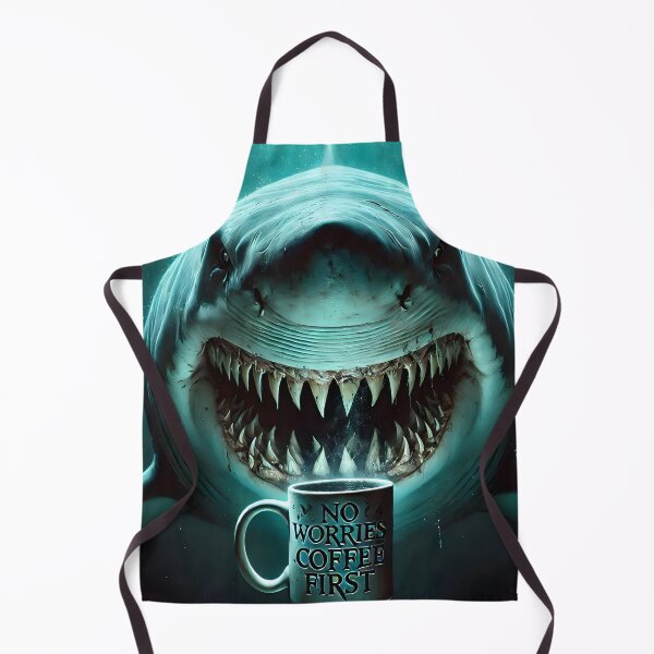 Item preview, Coffee-Fueled Predator designed and sold by AI-Only Creations.