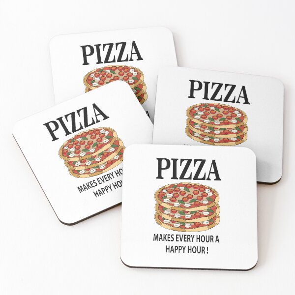 Item preview, Pizza Makes Every Hour A Happy Hour Pizza designed and sold by Nisha Prabhu.
