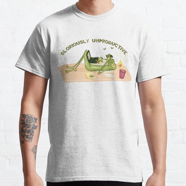 Aperçu de l'œuvre Grenouille oxymore | glorieusement improductive créée et vendue par Cuuutdesigns.