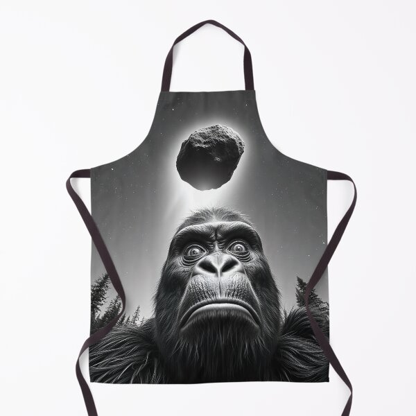 Item preview, Bigfoot vs. Asteroid 2024 YR4 – The Final Encounter designed and sold by Serbin.