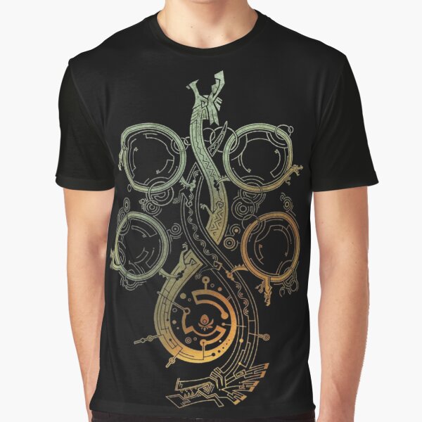 Vista previa del artículo con la obra «Camiseta esencial para jugadores con el icono de Monster Hunter Wilds | Camiseta Fantasy Hunting», diseñado y vendido por PMartistic.