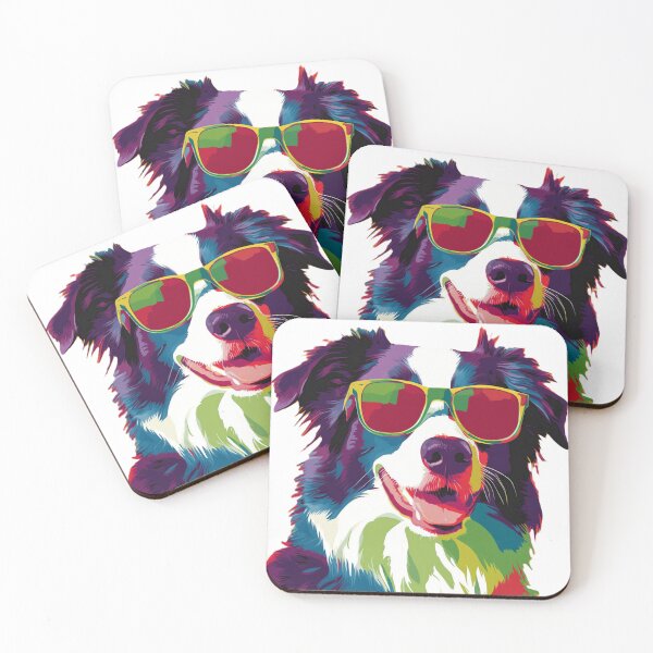 Item preview, Border Collie Pop Art Dog designed and sold by VivaVibeStyle.