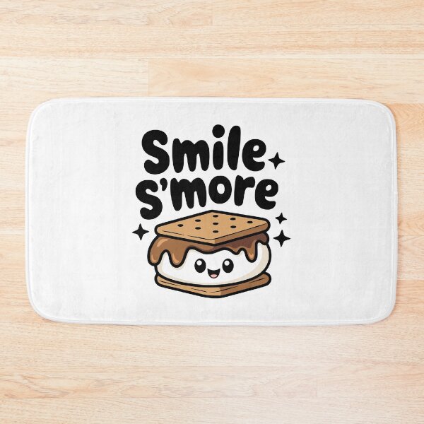 Item preview, Smile S'more! Funny Smore Marshmallow Pun designed and sold by PMCreative.
