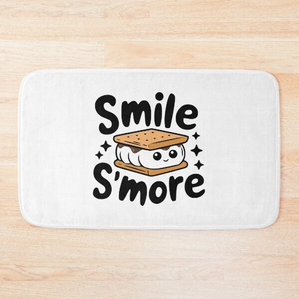 Item preview, Smile S'more! Cute Smore Marshmallow Pun designed and sold by PMCreative.