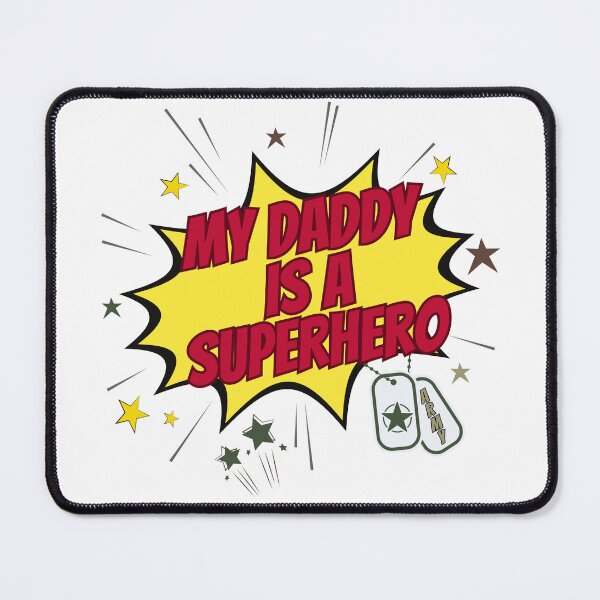 Item preview, My Daddy Is A Superhero - Army Kids - America 250 - Blue Star Mother designed and sold by bluestarmerch.