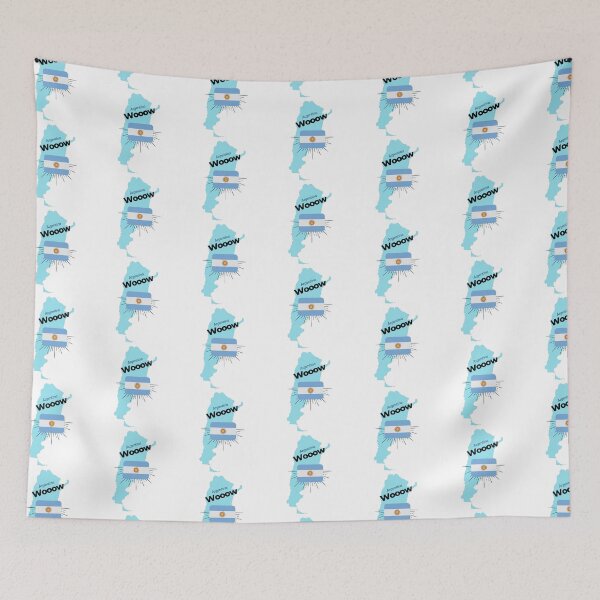 Item preview,   Argentina Pride – National Flag & Map Design designed and sold by KA-Design-Art.