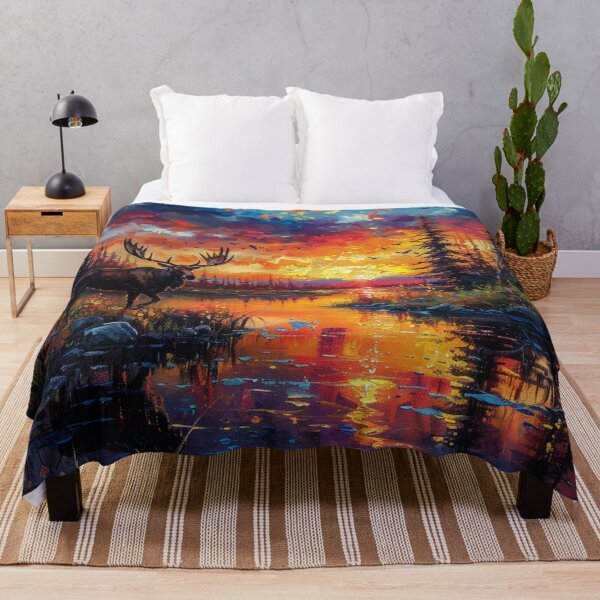 Item preview, Sunrise Moose designed and sold by Dawn van Doorn.