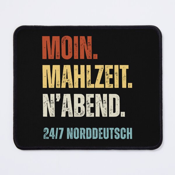 Item preview, Moin Mahlzeit N'Abend – Funny Saying North German Greeting designed and sold by Infinitee8hirts.
