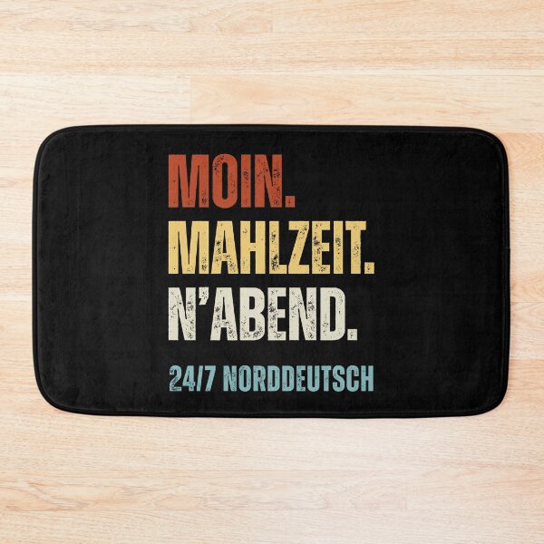Item preview, Moin Mahlzeit N'Abend – Funny Saying North German Greeting designed and sold by Infinitee8hirts.