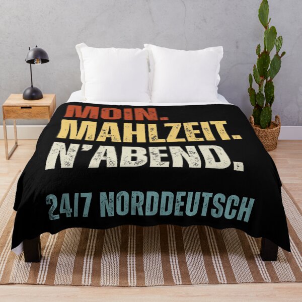Item preview, Moin Mahlzeit N'Abend – Funny Saying North German Greeting designed and sold by Infinitee8hirts.