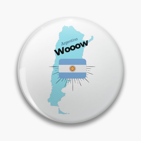Item preview,   Argentina Pride – National Flag & Map Design designed and sold by KA-Design-Art.