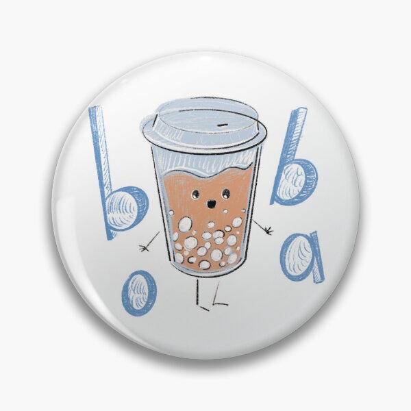 Item preview, Té con leche Boba en una taza para llevar, diseño de personaje gracioso y lindo designed and sold by Halcart.