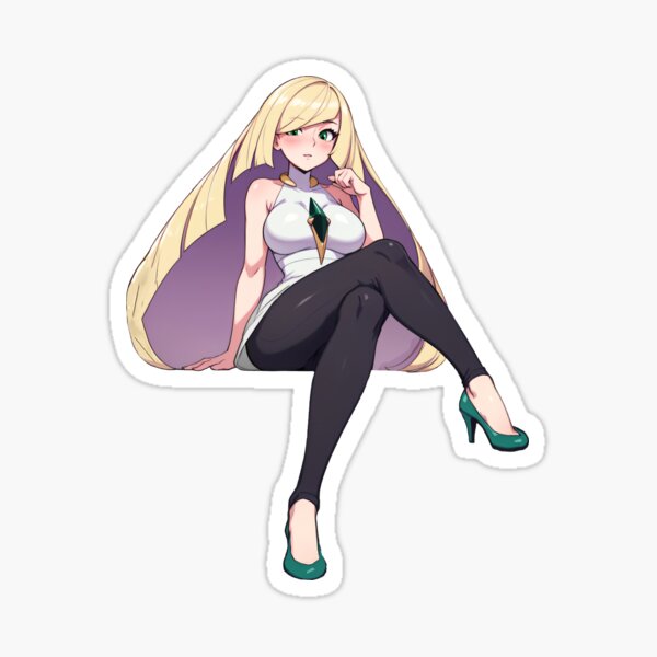Item preview, Lusamine Anime Pinup designed and sold by OniPleasure.