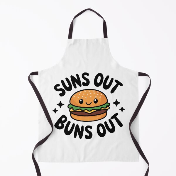 Item preview, Suns Out Buns Out! Cute Burger Pun designed and sold by PMCreative.