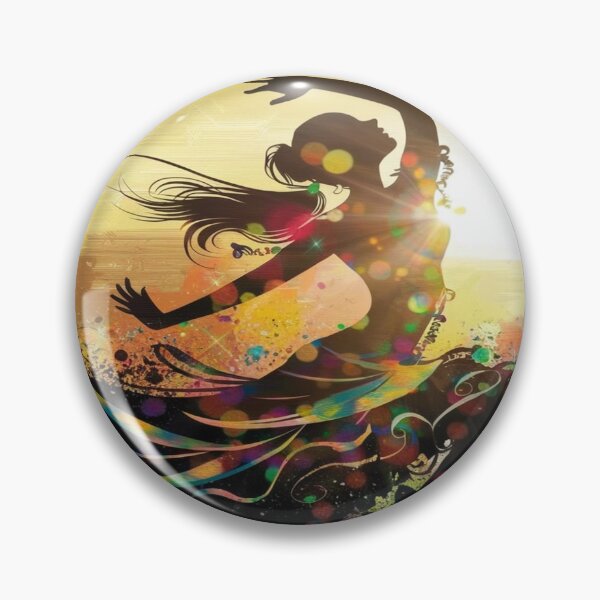 Artikelvorschau, Lebendiger Silhouettentanz - farbenfrohe abstrakte Kunst entworfen und verkauft von InspiredCreatives.