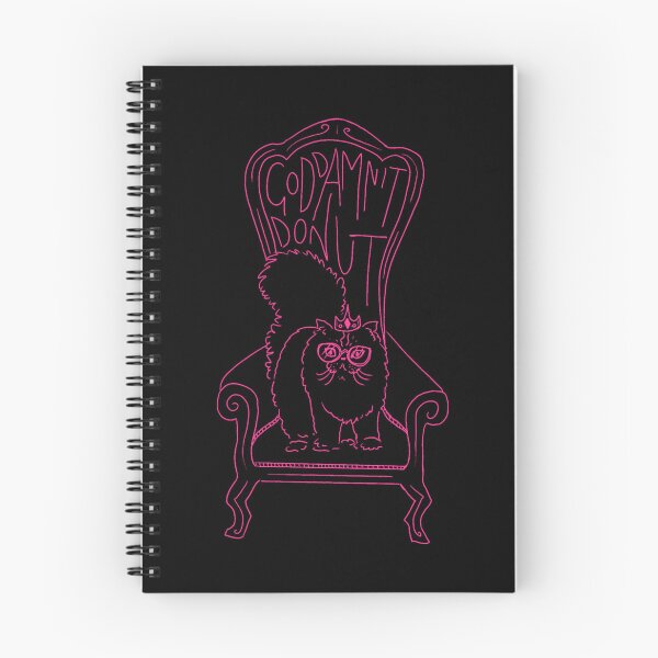 Item preview, Goddamnit donut (pink) designed and sold by TheDoodlemancer.