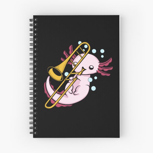 Item preview, Axolotl Playing Trombone Kids Marching Band Trombone designed and sold by DSWShirts.