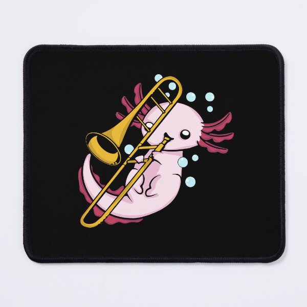 Item preview, Axolotl Playing Trombone Kids Marching Band Trombone designed and sold by DSWShirts.